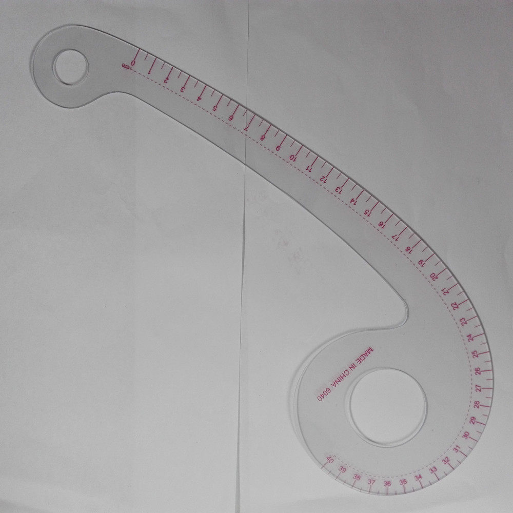 Clothing proofing plate ruler Cutting ruler Sleeve cage ruler Put the code ruler Curve ruler Button ruler set
