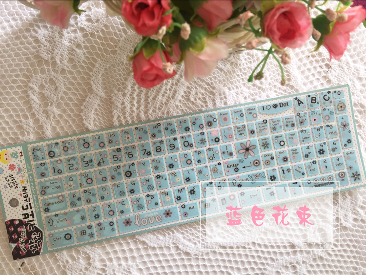 [Mua hai tặng một] bàn phím máy tính xách tay màng bảo vệ dán phim hoạt hình dán bàn phím bàn phím máy tính để bàn - Phụ kiện máy tính xách tay miếng dán máy tính casio 580