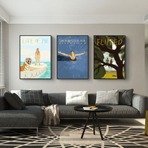 Digital Oil Painting Diy Modern Fill Color Movie Character Poster Living Room Decoration Painting Hand-painted Cartoon Oil Color Painting