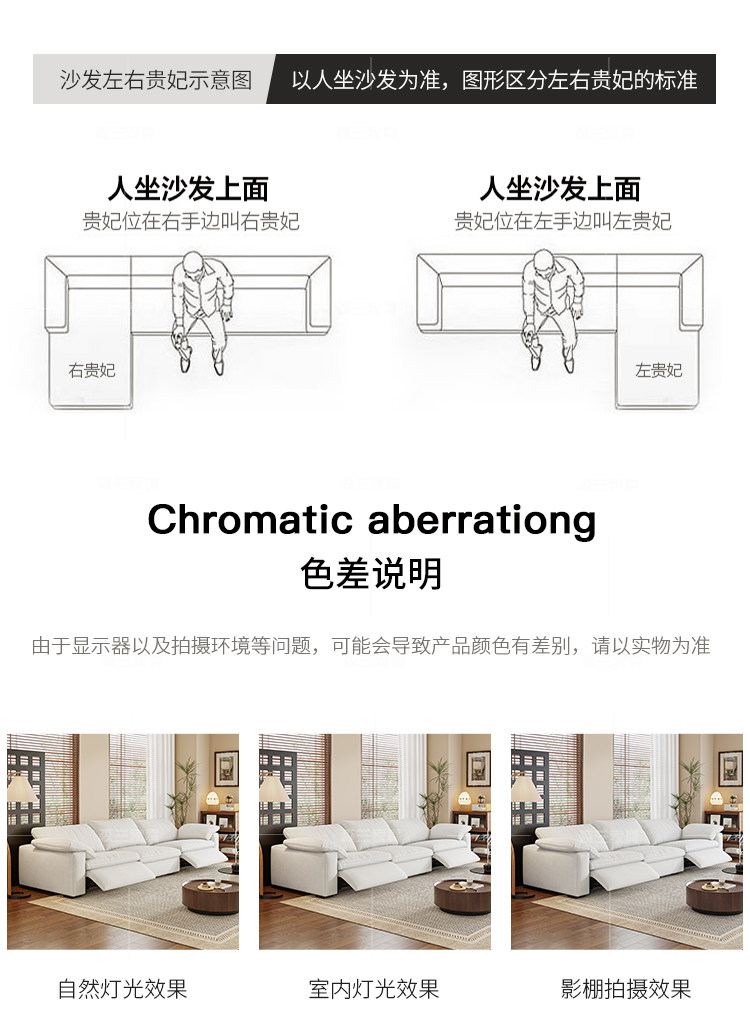 Функциональные диван 奶油风电动功能云沙发零靠墙棉麻布艺沙发客厅小户型简约羽绒沙发