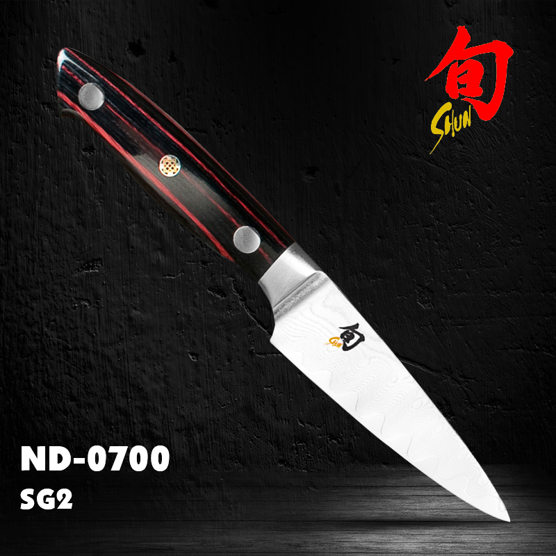 shun Pentecostal Reserve water fruit knife BOB Kramer fruits and vegetables paring SG2 powder steel Japanese original imported