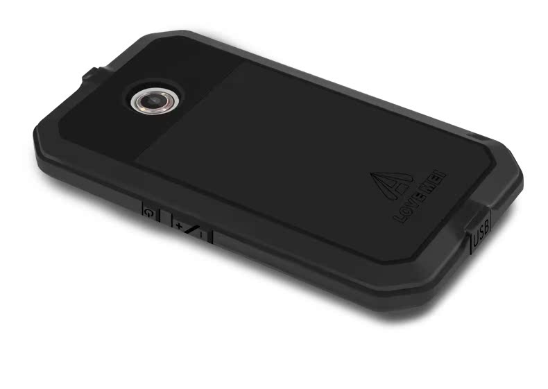 LOVE MEI Powerful Water Resistant Shockproof Aluminum Metal Case Cover for Moto Nexus 6