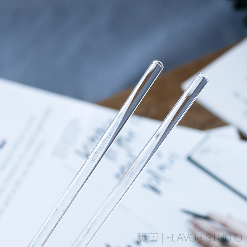 Diy Diy Round Glass Stirling Bar High - quality solid high - borosilicate glass bar 20cm one package