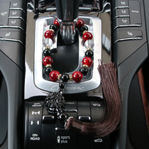 Car pendant Crystal beads Lucky Pixiu transfer beads Gear beaded Buddha beads Rearview mirror pendant R163-46