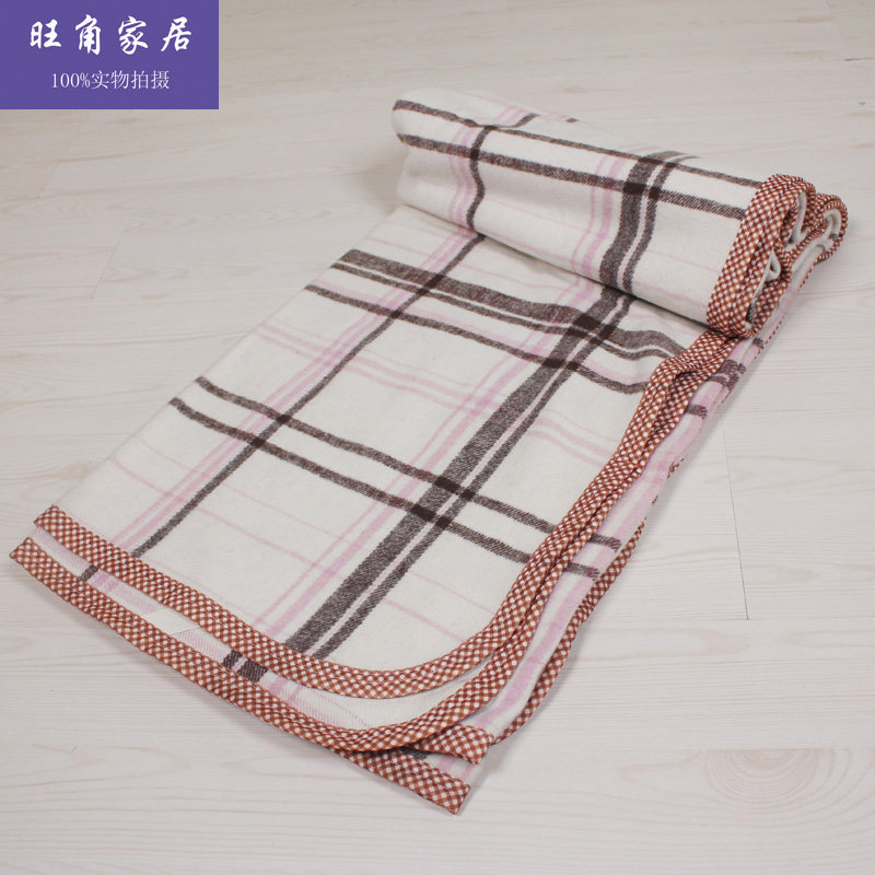 Thick Real Blanket Autumn Winter Casual Striped Plaid Blanket Blanket Blanket Single Bed Bedding Special Price Afternoon Nap Travel