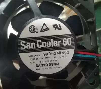 SANYO SANYO 9A0624M403 24V 0 04A 6025 6CM cooling fan