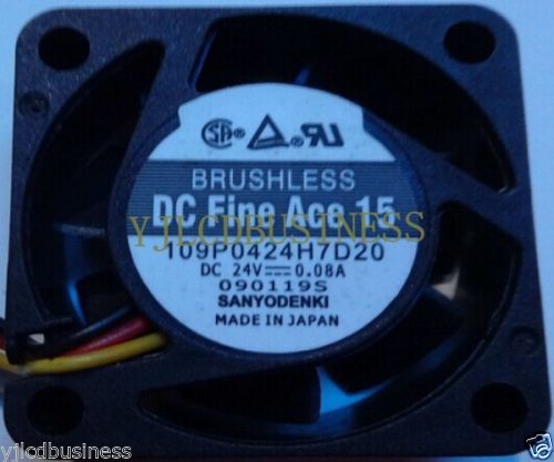 109P0424H7D20 New spot SANYO 24V 0 08A 40*40*15 inverter dedicated fan