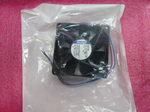 Original German ebmpapst fan 8412NH 8CM12V 2 2W 2 8W two-line double ball
