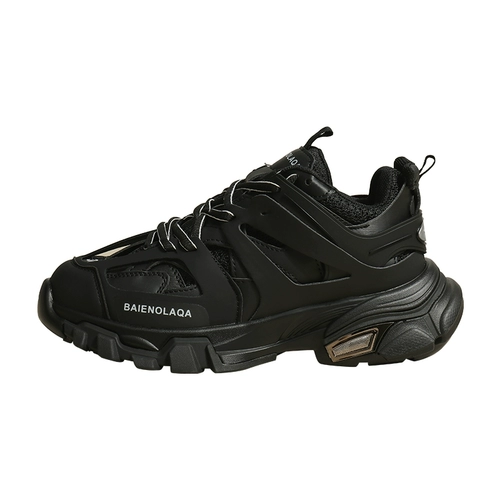 [Pailaili] Daddy Shoes retro Толстая система сшивания с нишевой сеткой воздушной авиации.