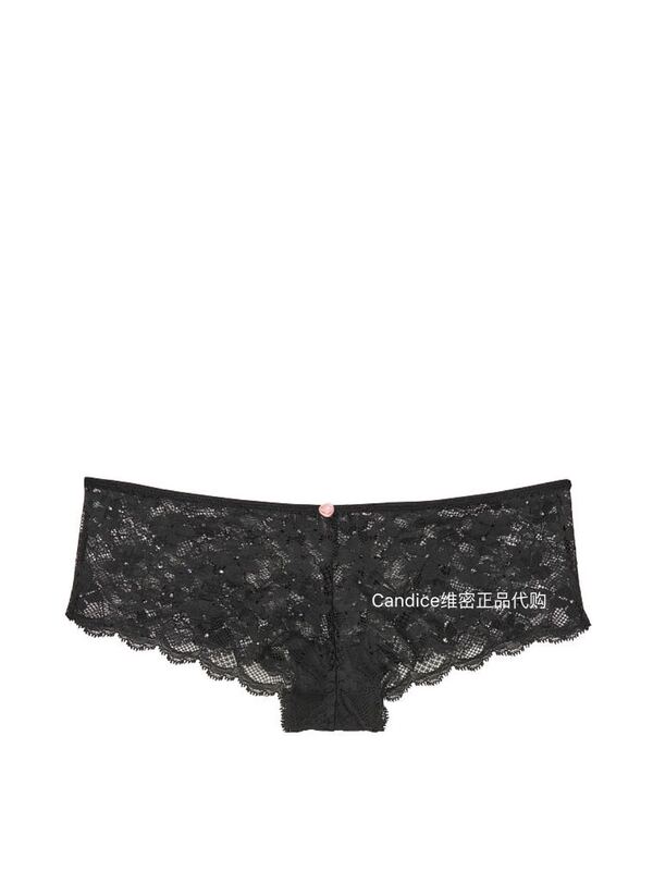 Victoria's Secret Black White Emerald Green Rose Soft Lace Panties (Three Pairs )393091 Victoria's Secret Black White Emerald Green Rose Soft Lace Panties (Three Pairs )393091