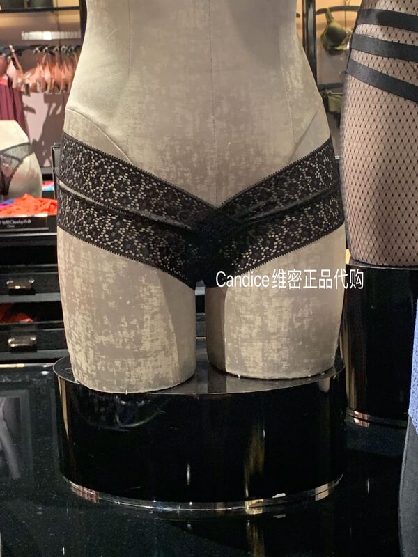 (National Xian) Victoria's Secret Black and Pink Strappy Sexy Half-Covering Panties (Three Pairs ) 398226 (National Xian) Victoria's Secret Black and Pink Strappy Sexy Half-Covering Panties (Three Pairs ) 398226