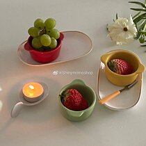 Shinymomo Korean Ceramic Tableware Stock Candle Holder Small Items