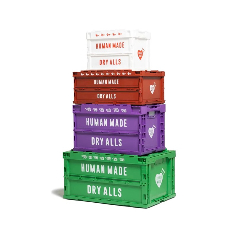 Human Made Container Foldable Storage Box Organizer 20/50 Plastic