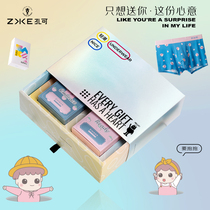 zake creative gift box mens underwear Modale cotton printed male four-corner pants for boyfriend Valentines birthday present