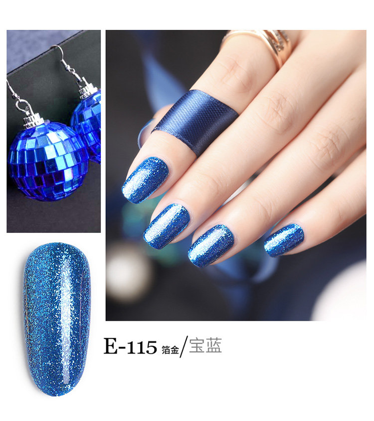 Nail Art Goya Nail Ba Lan Keo Long lanh Barbie Keo Crystal Star Point Kim loại Kết cấu Keo Vàng Vàng Bạch kim Keo - Sơn móng tay / Móng tay và móng chân sơn móng tay màu đỏ cherry