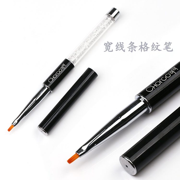 Công cụ làm móng Bút Khoan Rod Mane Crystal Pen Khắc Bút Đầu tròn Đầu tròn Quang trị liệu Bút Hoa Vẽ Bút Kéo Bút - Công cụ Nail trọn bộ dụng cụ làm nail