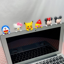 ins teen girl heart groveling paparazzi cartoon cute hand shell computer containing box decoration notebook swing piece pendant