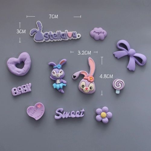 Мультяшная трехмерная наклейка ручной работы, брендовый аксессуар, набор материалов, магнит на холодильник, в 3d формате, поделки ручной работы