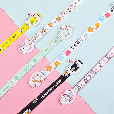 Cartoon cute drink mineral water bottle buckle baby bag lanyard children outdoor portable water bottle water Cup lanyard hug baby bag