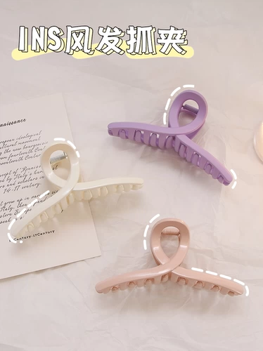 Заколка для волос, большая элегантная заколка-крабик, акула, аксессуар для волос, Южная Корея, популярно в интернете, изысканный стиль