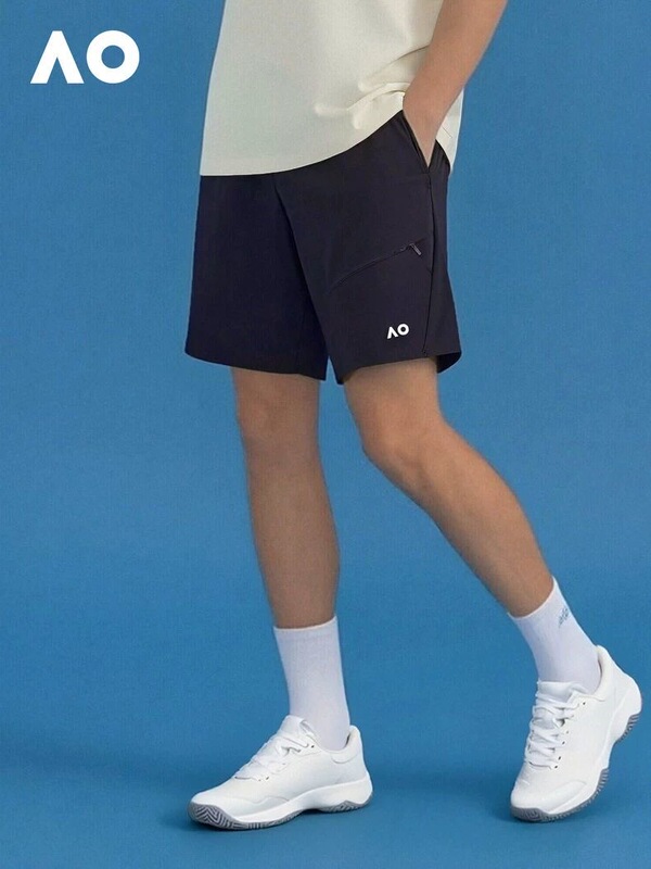 26Ss New Tennis Sports Tennis Polo Shirt Short Set Men's Quick-Drying Breathable Thin Sweat-Absorbent Tennis Shorts