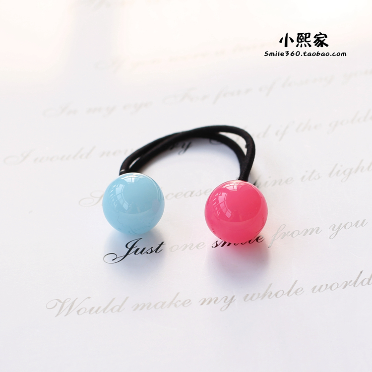 Phụ kiện tóc trẻ em Hàn Quốc dễ thương thạch ngọt bóng tóc dây thừng cô gái đuôi ngựa cao su ban nhạc nữ trường tiểu học kẹp tóc hàn quốc cho bé