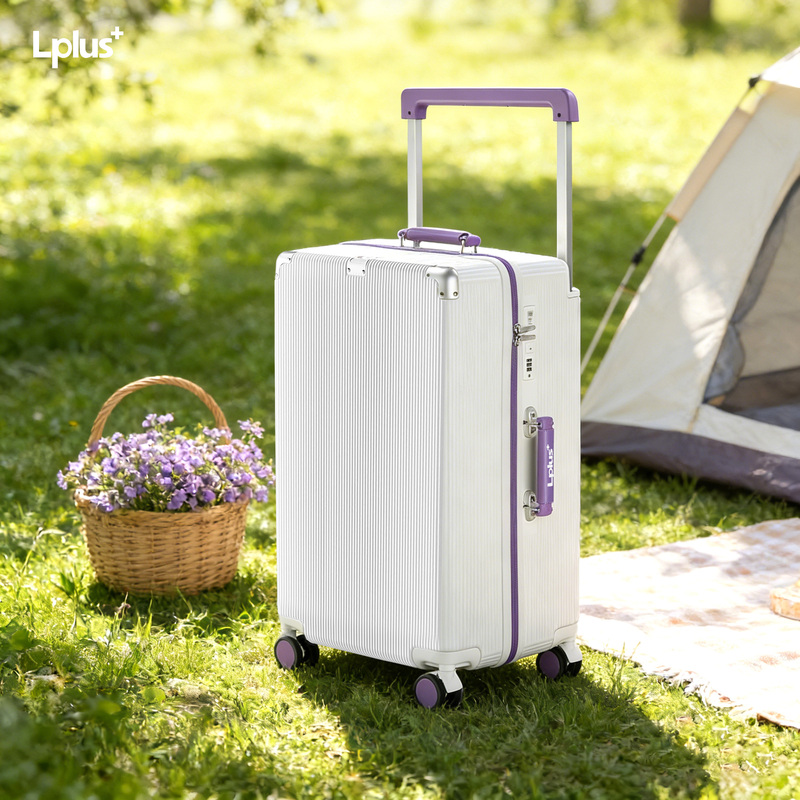 Lplus+ Travel Suitcase Luggage with Wide Handle 20inch Password Lock Suitcase 24-Inch Large Capacity Multifunctional Trolley Suitcase H Lplus+ Travel Suitcase Luggage with Wide Handle 20inch Password Lock Suitcase 24-Inch Large Capacity Multifunctional Trolley Suitcase H