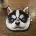 Cat Fan Bản gốc Dog Coin Purse Nữ Mini Dễ thương Sinh viên Hàn Quốc Vải Hand Lấy Coin Bag Gói thẻ ví cầm tay lv Ví tiền