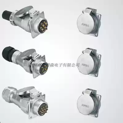 Aopolo Apron AK28K16Z 28J16TQ 3 core 4 core 16 core 26 core square metal cover socket