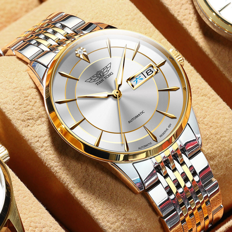 Swiss card watches men's meter waterproof luminous men's watches 2022 new fashion ultra-thin business watches