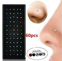 Nose stud Ear stud nose stud nose ring water drill ear bone
