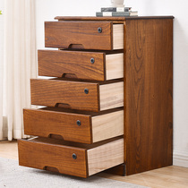 Drawer storage cabinet combination cabinet with lock 50com wide storage bedside bucket cabinet cabinet small three four five full