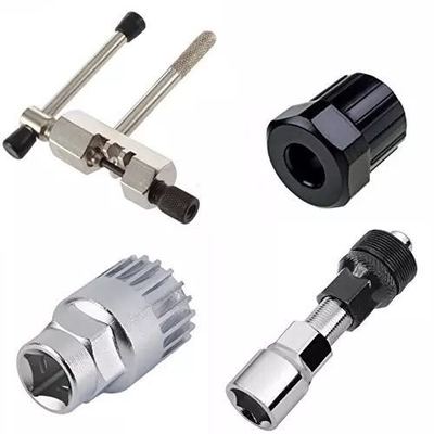 Mountain bike repair tool set Mountain bike repair chain cutter repair flywheel shaft removal accessories