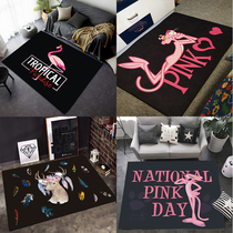 Net Red Ins Teenage Girl Hearts Bedroom Bedside Carpet Full Of Cute Pink Girls Princess Room Living-room Mat Floating Windows