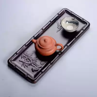 Heavy Bamboo Bamboo Bamboo dry brewed tea tray husband tea set dry brewed tea tray Japanese tea ceremony accessories
