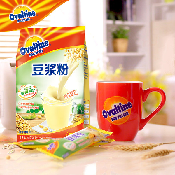 阿华田 非转基因 麦芽精华豆浆粉 360g 天猫优惠券折后¥19.9包邮(¥29.9-10) 阿华田 非转基因 麦芽精华豆浆粉 360g 天猫优惠券折后¥19.9包邮(¥29.9-10)