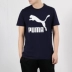 PUMA / Bộ đồ thể thao nam mùa hè thể thao giản dị Logo cổ áo ngắn tay áo ngắn 579405 - Áo phông thể thao Áo phông thể thao