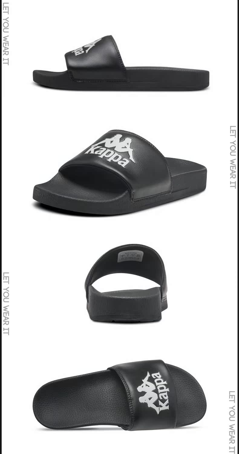KAPPA Giày nam Kappa giày nữ Giày thể thao 2018 dép đi biển mùa hè dây buộc | K08W5LT23D dép yeezy slide