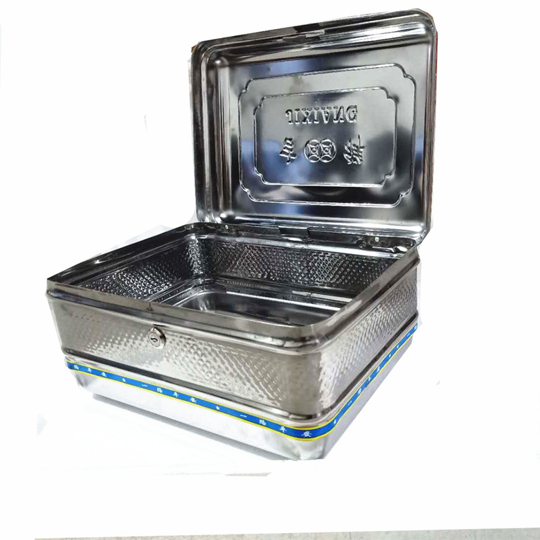 Xe điện xe máy mô tô xe đạp lưu trữ lớn hộp thép không gỉ đuôi hộp thân sau thùng chứa đồ xe máy