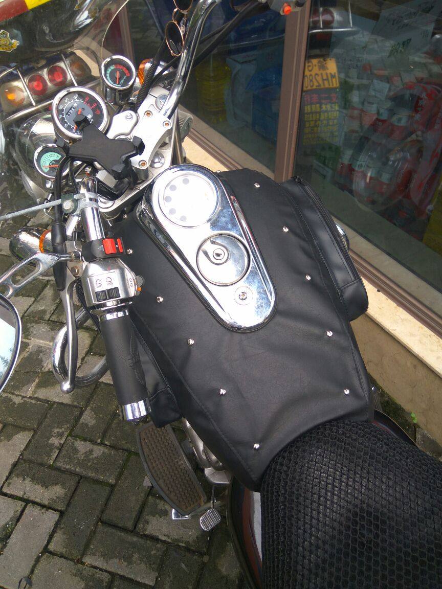 Motorcycle Tank Leather Storm Taiko Force Sail LF150-11V 14V tank sleeve waterproof and abrasion resistant hood tank bag-Taobao