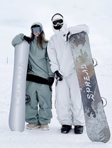 23 24 New GT hooded pullover mens and womens snowboard suit suit ski pants winter windproof