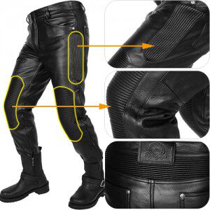 Spot Riding Leather Pants Bull Leather Korea Manufacturing Elastic Comfort Indikhale Rider Riding Pants