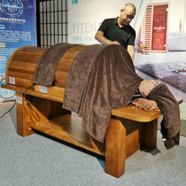 Solid wood Nine-wrapped pharmaceutical bed Far Infrared Spectrum Cabin Fumigation Bed Sweat Fumigation Bed