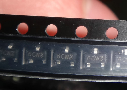 SOT-23 SMD triode 6AW 6BW 6CW 6B 6As 6Bs 6Cs original spot direct shot