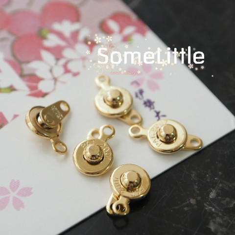 Guihe kiwa Japan imported handmade diy jewelry material bracelet necklace button buckle closing connection buckle