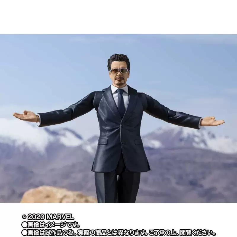 Игрушка Uncle Mo's относится к костюму Tony Tonnicus spot Bandai SHF Fulian Железный Человек ручной сборки