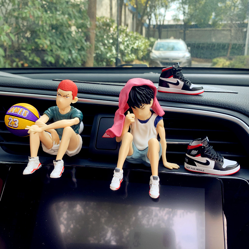 Slam Dunk Car Car Aromatherapy Anime Cute Air Conditioner Outlet Perfume Clip Creative Car Interior Decoration Supplies