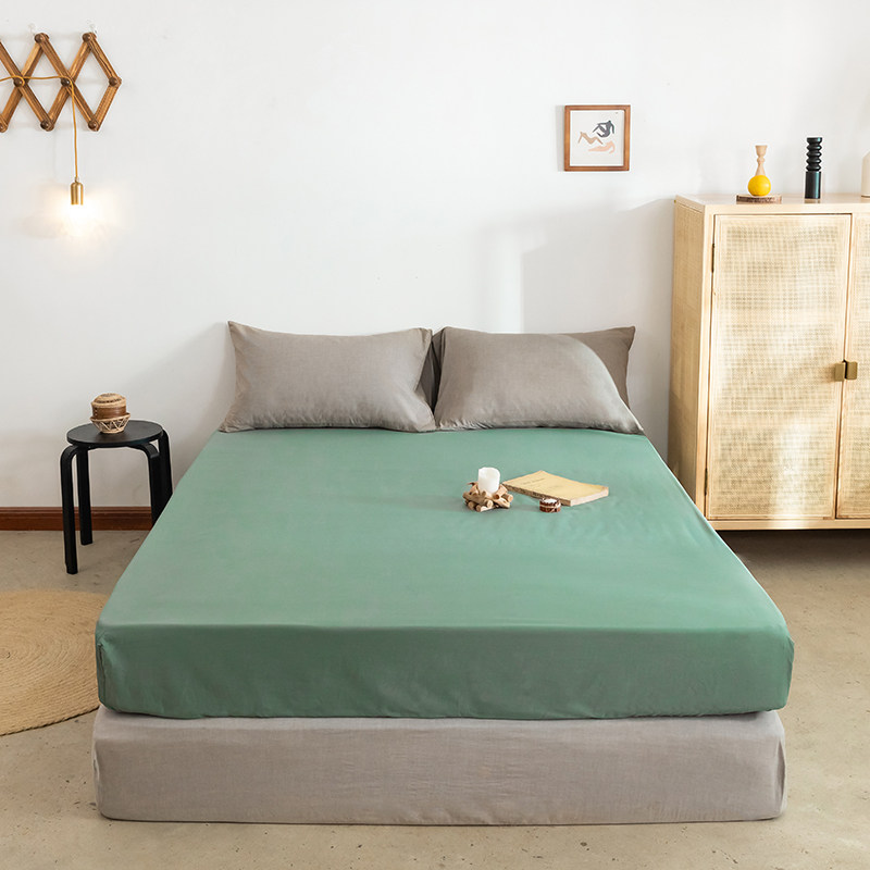 New 100% all-cotton pure cotton bed bag single piece 1 2m bed 1 5m bed 1 8m bed