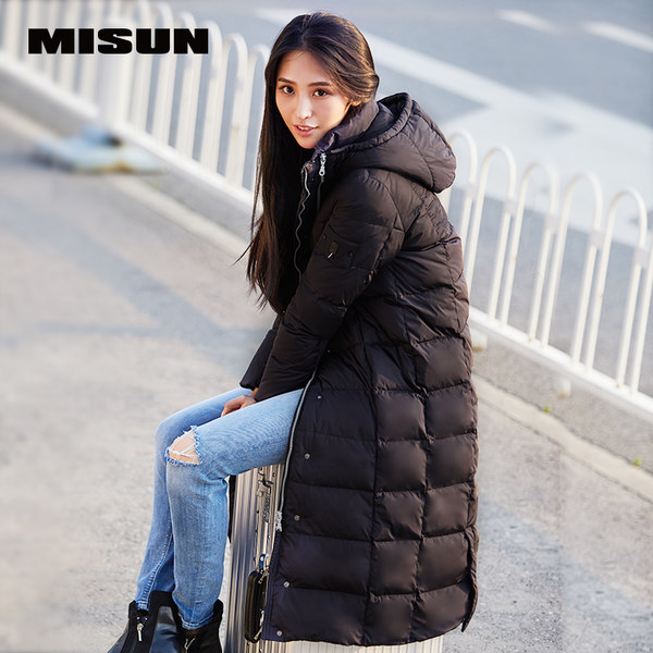 MISUN 米尚 17秋冬新款 500蓬 超长过膝加厚 连帽羽绒服 聚划算+优惠券折后¥299包邮(¥499-200)男、女情侣款多色可选 MISUN 米尚 17秋冬新款 500蓬 超长过膝加厚 连帽羽绒服 聚划算+优惠券折后¥299包邮(¥499-200)男、女情侣款多色可选