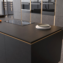 Zhibang Home Integrated Cabinets Upgraded Hinge Slate Open Kitchen European Style Whole House Customization Manchester